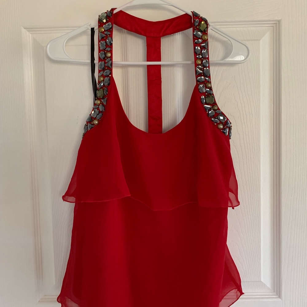 Bebe red Blouse